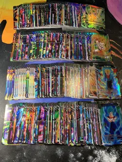 50 Shiny/Foil Dragon Ball Super C/UC/R/PR Cards (Assorted Lot With No Duplicates - Image 1
