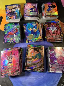 50 Shiny/Foil Dragon Ball Super C/UC/R/PR Cards (Assorted Lot With No Duplicates - Image 3