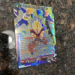 SS Son Goku & SS Vegeta & SS Trunks United Foil Dragon Ball Super Card Game | NM - Image 3