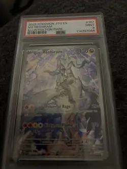 Pokemon TCG N's Reshiram 167/159 Journey Together Holo IR PSA 9 - Image 1