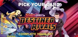 Pokemon Destined Rivals SV10 Singles Reverse/Holo /Rare PICK YOUR CARD - Image 1