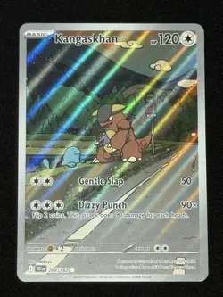 Kangaskhan 204/182 Sv10: Destined Rivals Holo Pokemon Illustration Rare IR NM - Image 1