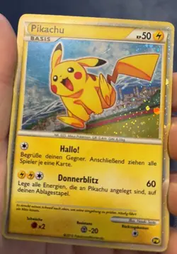 Pokemon TCG Pikachu World Collection PW Holo Promo German - Image 2