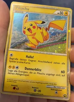 Pokemon TCG Pikachu World Collection PW Holo Promo German - Image 3