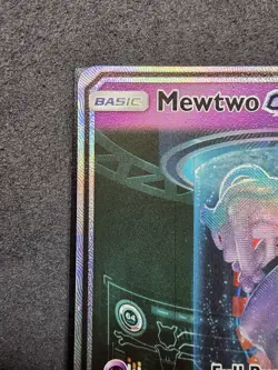 Pokemon Mewtwo GX TCG Shining Legends Holo Card 78/73 Secret Rare - Image 2
