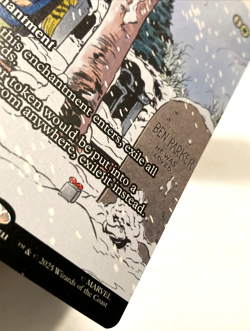 MTG Rest in Peace (Borderless) Marvel Universe Eternal-Legal 0006 NM - Image 3