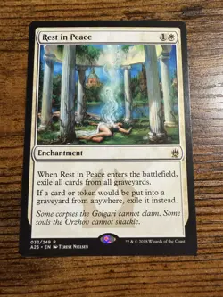 MTG Magic The Gathering Rare Rest in Peace - Image 1