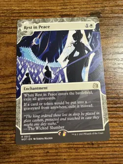 MTG Magic The Gathering Borderless Showcase Rest in Peace - Image 1