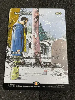 Rest In Peace Borderless Regular Marvel’s Spider-Man Eternal Legal MAR MTG 0006 - Image 1