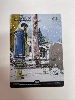 Rest In Peace Borderless Regular Marvel’s Spider-Man Eternal Legal #6 Mythic - Image 1