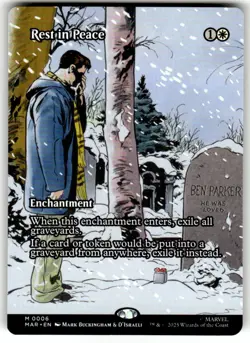 Rest in Peace (Borderless) M Marvel Universe Eternal-Legal 6 NM - Image 1