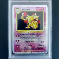 Pokemon Kadabra Legendary Collection Reverse Holo #49/110 Gem Mint PSA 10 POP 15 - Image 2