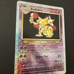 Pokemon Kadabra 49/110 Reverse Holo Foil Legendary Collection 2002 NM - Image 5