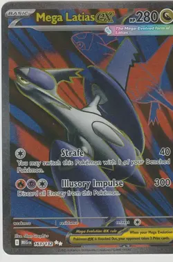 Pokemon TCG Mega Latias ex - 163/132 - ME01: Mega Evolution (MEG) Near Mint NM - Image 1