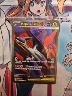 Mega Latias ex 163/132 Ultra Rare Pokemon TCG ME01: Mega Evolution - Near mint - Image 1