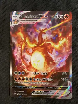 Charizard VMAX: Sword & Shield SWSH261 Full Art Promo Pokemon Card - Image 1