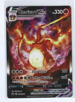 Charizard VMAX: Sword & Shield SWSH261 Full Art Promo Pokemon Card - Image 1