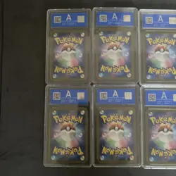 Pokemon Graded Bundle Of 10 CHR/AR - Image 5