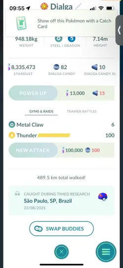 Pokemon Go Shiny Legendary Diagla ( High CP ) - Image 2