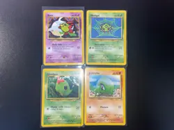 Lot de 4 cartes Pokemon FR - NEO Discovery Played/GOOD - Image 1