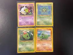 Lot de 4 cartes Pokemon FR - NEO Discovery Played/GOOD - Image 2