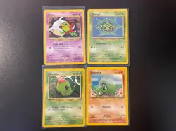 Lot de 4 cartes Pokemon FR - NEO Discovery Played/GOOD - Image 3