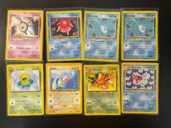 Lot de 8 cartes Pokemon FR - NEO Revelation Played/GOOD - Image 1