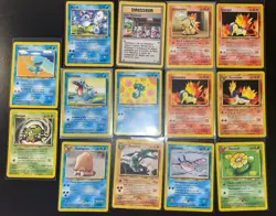 Lot de 14 cartes Pokemon FR - NEO GENESIS Played/GOOD - Image 2