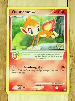 Carte Pokemon Ouisticram Flocon 57/100 - DP Aube Majestueuse Fr - Image 1