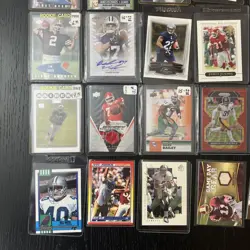 54 Random NFL Football Card Lot 54 Total Cards Rookies, Patch Card, Auto - Image 3