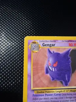 Pokemon TCG Gengar #20/62 Fossil Non-Holo Unlimited WOTC VTG 1999 - Image 2