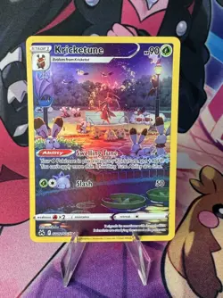 Kricketune - GG02/GG70 - Pokemon Crown Zenith Galarian Gallery Holo Card NM - Image 1