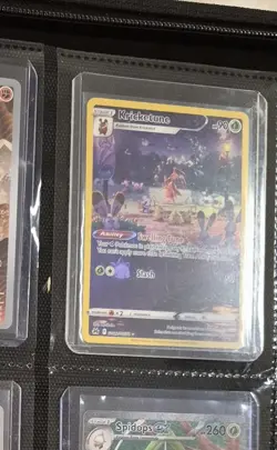 Pokemon TCG Kricketune Crown Zenith: Galarian Gallery Holo Rare Card GG02/GG70 - Image 3