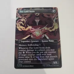 The Rise of Sozin (Borderless) Avatar: The Last Airbender Foil Magic MTG - Image 2