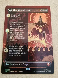 The Rise of Sozin - #356 Foil (Borderless) Avatar: The Last Airbender - Mtg - Image 1