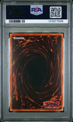 2002 Yu-Gi-Oh! Acid Trap Hole Dark Duel Stories DDS Limited Ed Secret Rare PSA 9 - Image 2