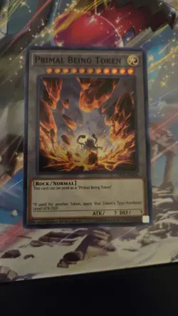 Yu-Gi-Oh - Primal Being Token OP12 (Near Mint) - Image 1