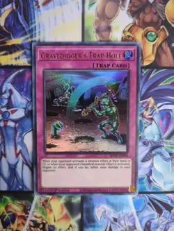 Yu-Gi-Oh x3 Gravedigger's Trap Hole MP21 - EN086 1st Edition NM - Image 2