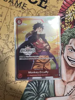 Monkey.D.Luffy 2024 Regional Offline Vol. 2 One Piece CCG Card P-001 - Image 1