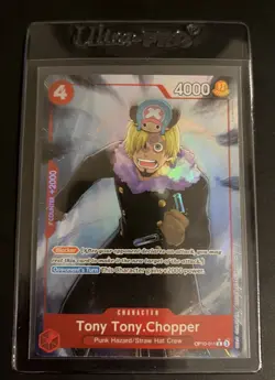 One Piece TCG OP10-011 PRB02 Alt Art Tony Tony Chopper English - Image 1