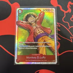 Monkey D Luffy ST21-014 SR Starter Deck EX: Gear 5 Foil One Piece TCG - Image 1