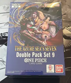 New Sealed One Piece OP14 The Azure Seas Seven Double Pack Set 9 Display Box - Image 1