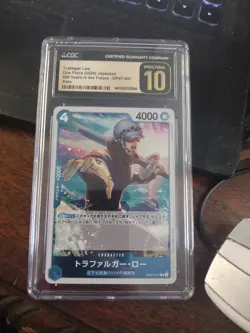 One Piece 2024 Japanese Trafalgar Law Foil 500 Years In The Future CGC Pristine - Image 1