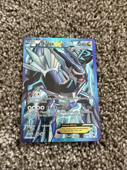 Pokemon TCG Dialga-Ex Plasma Blast Holo Card Full Art Ultra Rare 99/101 - Image 1