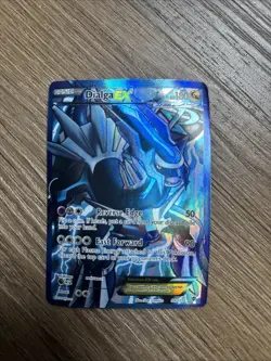 Pokemon TCG Dialga-Ex Plasma Blast Holo Card Full Art Ultra Rare 99/101 - Image 1