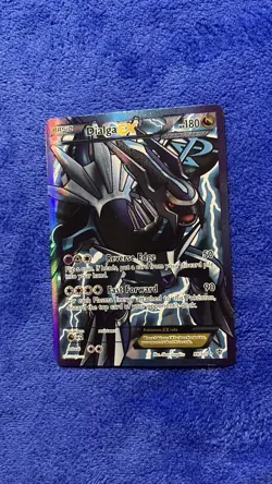 Pokemon TCG Dialga-Ex Plasma Blast Holo Card Full Art Ultra Rare 99/101 - Image 1