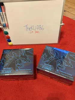 Phantasmal Flames ✅ Pokemon Center Elite Trainer Box ETB 🔥Factory SEALED NEW x2 - Image 1