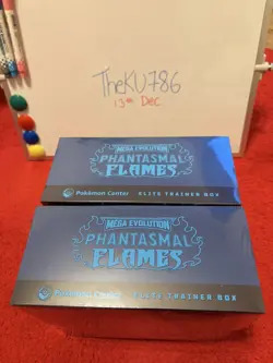 Phantasmal Flames ✅ Pokemon Center Elite Trainer Box ETB 🔥Factory SEALED NEW x2 - Image 4