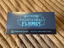 Phantasmal Flames Pokemon Center Elite Trainer Box ETB New Factory Sealed TCG - Image 5