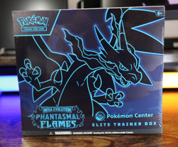 Phantasmal Flames Pokemon Center ETB (Elite Trainer Box) BNIB New Factory Sealed - Image 1